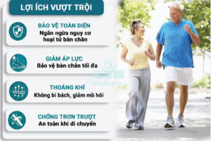 Lợi ích vượt trội của giày tiểu đường